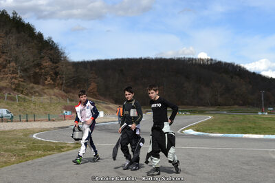 10/03/2013 : 1ère manche du Trophée Vincent Sanchez à Lavelanet (Photos Antoine Camblor) 2013 — karting