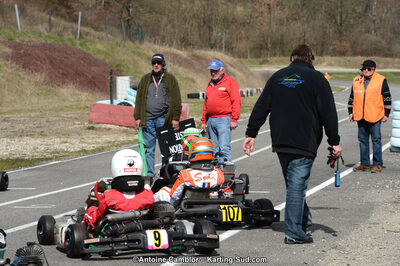 10/03/2013 : 1ère manche du Trophée Vincent Sanchez à Lavelanet (Photos Antoine Camblor) 2013 — karting