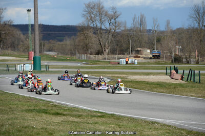 10/03/2013 : 1ère manche du Trophée Vincent Sanchez à Lavelanet (Photos Antoine Camblor) 2013 — karting