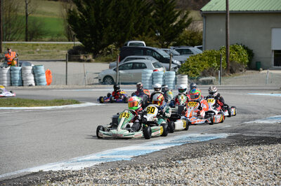 10/03/2013 : 1ère manche du Trophée Vincent Sanchez à Lavelanet (Photos Antoine Camblor) 2013 — karting