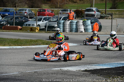 10/03/2013 : 1ère manche du Trophée Vincent Sanchez à Lavelanet (Photos Antoine Camblor) 2013 — karting