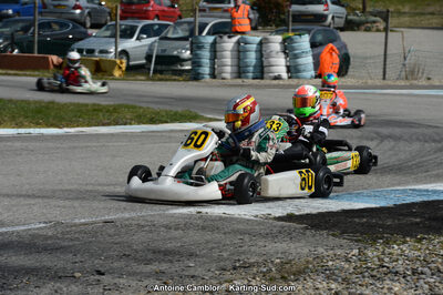 10/03/2013 : 1ère manche du Trophée Vincent Sanchez à Lavelanet (Photos Antoine Camblor) 2013 — karting