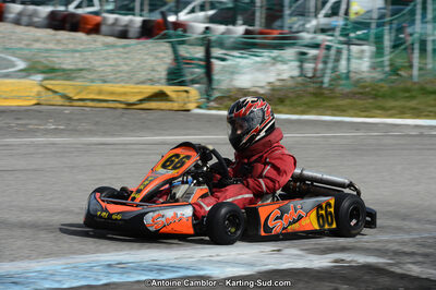 10/03/2013 : 1ère manche du Trophée Vincent Sanchez à Lavelanet (Photos Antoine Camblor) 2013 — karting