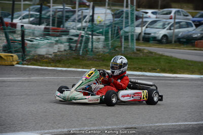 10/03/2013 : 1ère manche du Trophée Vincent Sanchez à Lavelanet (Photos Antoine Camblor) 2013 — karting