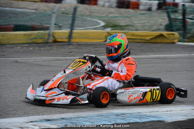 10/03/2013 : 1ère manche du Trophée Vincent Sanchez à Lavelanet (Photos Antoine Camblor) 2013 — karting