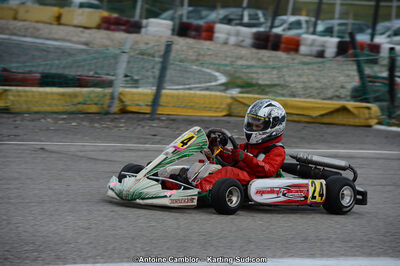 10/03/2013 : 1ère manche du Trophée Vincent Sanchez à Lavelanet (Photos Antoine Camblor) 2013 — karting