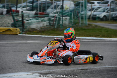 10/03/2013 : 1ère manche du Trophée Vincent Sanchez à Lavelanet (Photos Antoine Camblor) 2013 — karting