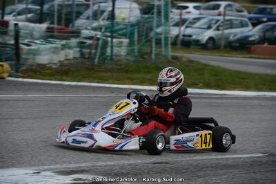 10/03/2013 : 1ère manche du Trophée Vincent Sanchez à Lavelanet (Photos Antoine Camblor) 2013 — karting