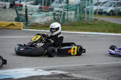 10/03/2013 : 1ère manche du Trophée Vincent Sanchez à Lavelanet (Photos Antoine Camblor) 2013 — karting