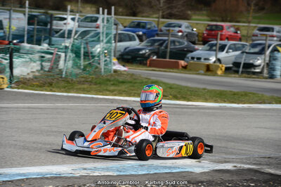 10/03/2013 : 1ère manche du Trophée Vincent Sanchez à Lavelanet (Photos Antoine Camblor) 2013 — karting