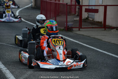 10/03/2013 : 1ère manche du Trophée Vincent Sanchez à Lavelanet (Photos Antoine Camblor) 2013 — karting