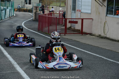 10/03/2013 : 1ère manche du Trophée Vincent Sanchez à Lavelanet (Photos Antoine Camblor) 2013 — karting