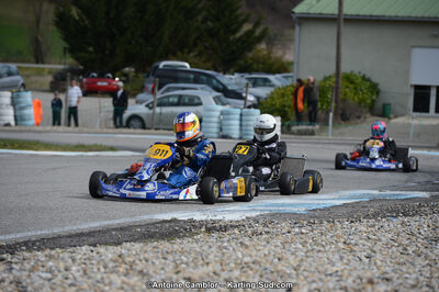10/03/2013 : 1ère manche du Trophée Vincent Sanchez à Lavelanet (Photos Antoine Camblor) 2013 — karting