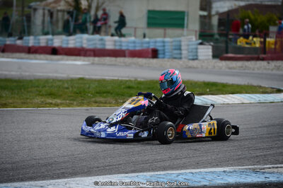10/03/2013 : 1ère manche du Trophée Vincent Sanchez à Lavelanet (Photos Antoine Camblor) 2013 — karting