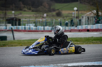 10/03/2013 : 1ère manche du Trophée Vincent Sanchez à Lavelanet (Photos Antoine Camblor) 2013 — karting