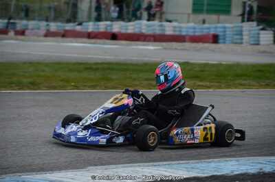 10/03/2013 : 1ère manche du Trophée Vincent Sanchez à Lavelanet (Photos Antoine Camblor) 2013 — karting