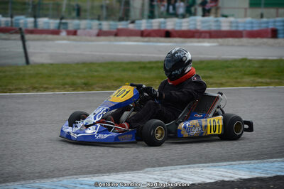 10/03/2013 : 1ère manche du Trophée Vincent Sanchez à Lavelanet (Photos Antoine Camblor) 2013 — karting