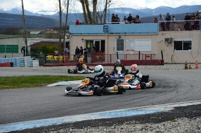 10/03/2013 : 1ère manche du Trophée Vincent Sanchez à Lavelanet (Photos Antoine Camblor) 2013 — karting