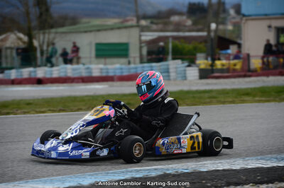 10/03/2013 : 1ère manche du Trophée Vincent Sanchez à Lavelanet (Photos Antoine Camblor) 2013 — karting