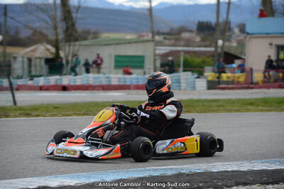 10/03/2013 : 1ère manche du Trophée Vincent Sanchez à Lavelanet (Photos Antoine Camblor) 2013 — karting