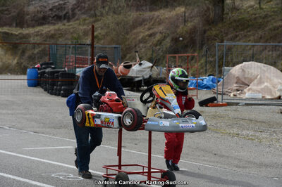 10/03/2013 : 1ère manche du Trophée Vincent Sanchez à Lavelanet (Photos Antoine Camblor) 2013 — karting