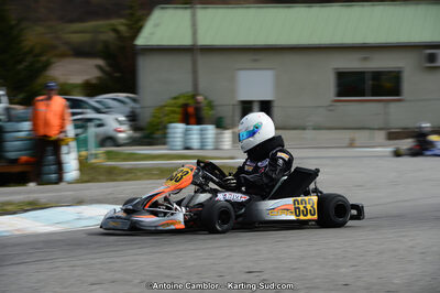 10/03/2013 : 1ère manche du Trophée Vincent Sanchez à Lavelanet (Photos Antoine Camblor) 2013 — karting