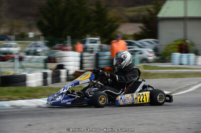 10/03/2013 : 1ère manche du Trophée Vincent Sanchez à Lavelanet (Photos Antoine Camblor) 2013 — karting