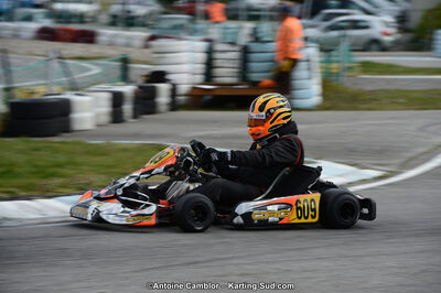 10/03/2013 : 1ère manche du Trophée Vincent Sanchez à Lavelanet (Photos Antoine Camblor) 2013 — karting