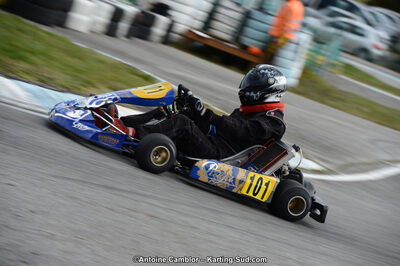 10/03/2013 : 1ère manche du Trophée Vincent Sanchez à Lavelanet (Photos Antoine Camblor) 2013 — karting