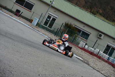 10/03/2013 : 1ère manche du Trophée Vincent Sanchez à Lavelanet (Photos Antoine Camblor) 2013 — karting
