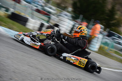 10/03/2013 : 1ère manche du Trophée Vincent Sanchez à Lavelanet (Photos Antoine Camblor) 2013 — karting