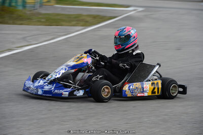 10/03/2013 : 1ère manche du Trophée Vincent Sanchez à Lavelanet (Photos Antoine Camblor) 2013 — karting
