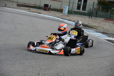 10/03/2013 : 1ère manche du Trophée Vincent Sanchez à Lavelanet (Photos Antoine Camblor) 2013 — karting