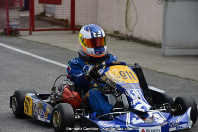 10/03/2013 : 1ère manche du Trophée Vincent Sanchez à Lavelanet (Photos Antoine Camblor) 2013 — karting