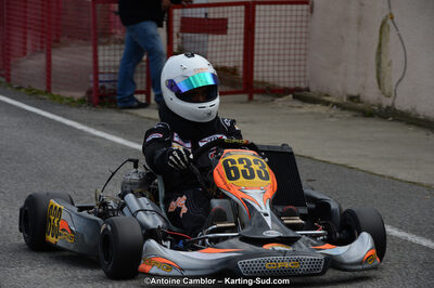 10/03/2013 : 1ère manche du Trophée Vincent Sanchez à Lavelanet (Photos Antoine Camblor) 2013 — karting