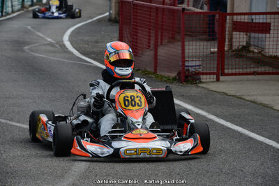 10/03/2013 : 1ère manche du Trophée Vincent Sanchez à Lavelanet (Photos Antoine Camblor) 2013 — karting