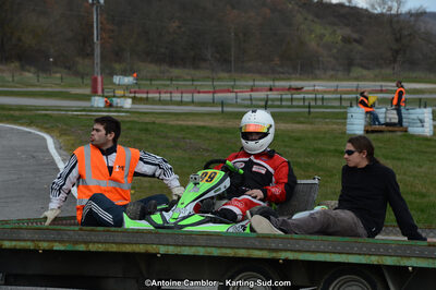 10/03/2013 : 1ère manche du Trophée Vincent Sanchez à Lavelanet (Photos Antoine Camblor) 2013 — karting