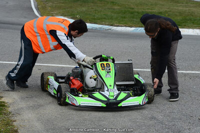 10/03/2013 : 1ère manche du Trophée Vincent Sanchez à Lavelanet (Photos Antoine Camblor) 2013 — karting