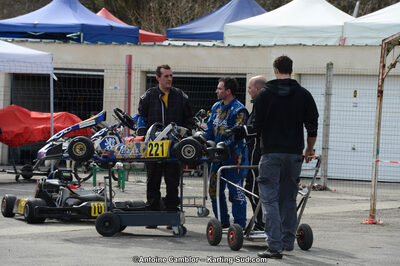 10/03/2013 : 1ère manche du Trophée Vincent Sanchez à Lavelanet (Photos Antoine Camblor) 2013 — karting