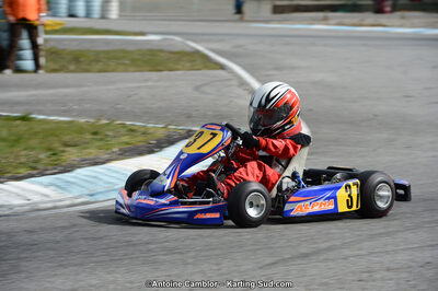 10/03/2013 : 1ère manche du Trophée Vincent Sanchez à Lavelanet (Photos Antoine Camblor) 2013 — karting