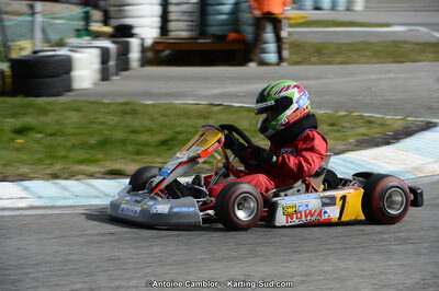 10/03/2013 : 1ère manche du Trophée Vincent Sanchez à Lavelanet (Photos Antoine Camblor) 2013 — karting