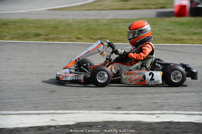 10/03/2013 : 1ère manche du Trophée Vincent Sanchez à Lavelanet (Photos Antoine Camblor) 2013 — karting