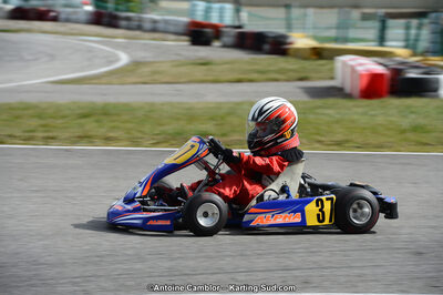 10/03/2013 : 1ère manche du Trophée Vincent Sanchez à Lavelanet (Photos Antoine Camblor) 2013 — karting