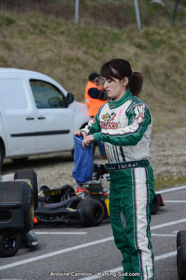 10/03/2013 : 1ère manche du Trophée Vincent Sanchez à Lavelanet (Photos Antoine Camblor) 2013 — karting