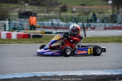 10/03/2013 : 1ère manche du Trophée Vincent Sanchez à Lavelanet (Photos Antoine Camblor) 2013 — karting