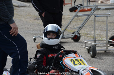 10/03/2013 : 1ère manche du Trophée Vincent Sanchez à Lavelanet (Photos Antoine Camblor) 2013 — karting