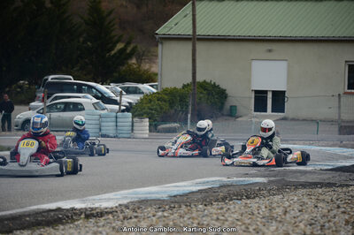 10/03/2013 : 1ère manche du Trophée Vincent Sanchez à Lavelanet (Photos Antoine Camblor) 2013 — karting