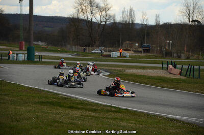 10/03/2013 : 1ère manche du Trophée Vincent Sanchez à Lavelanet (Photos Antoine Camblor) 2013 — karting