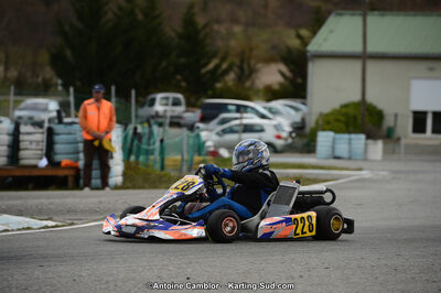10/03/2013 : 1ère manche du Trophée Vincent Sanchez à Lavelanet (Photos Antoine Camblor) 2013 — karting