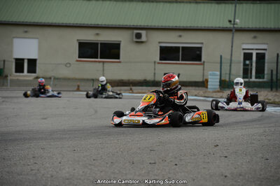 10/03/2013 : 1ère manche du Trophée Vincent Sanchez à Lavelanet (Photos Antoine Camblor) 2013 — karting